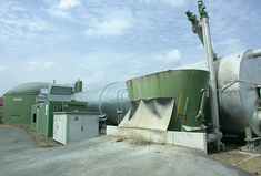 Biogasanlage, Foto: Volker Thies (cc 3.0), wikimedia commons